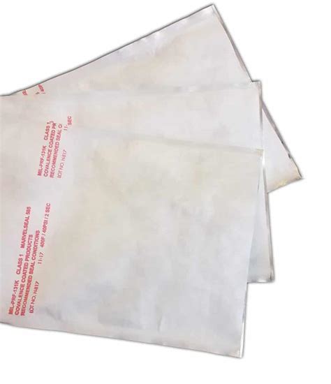 tyvek bags.